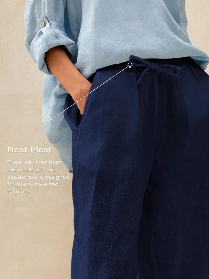 Margaret | Classic Linen Pants