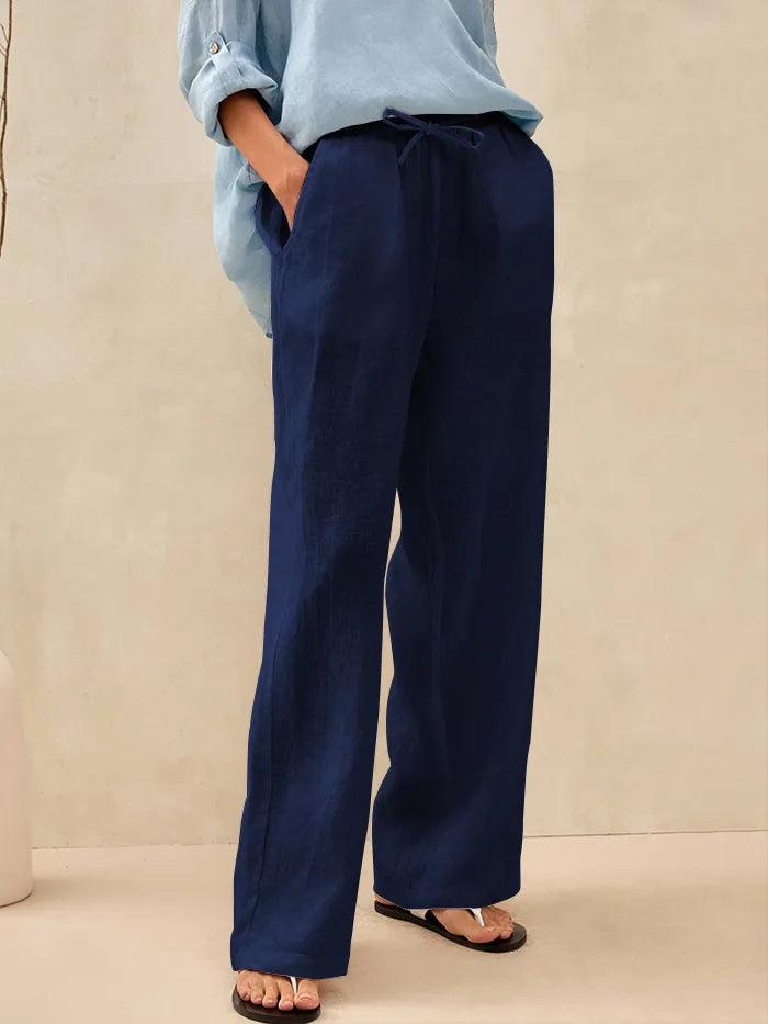Margaret | Classic Linen Pants