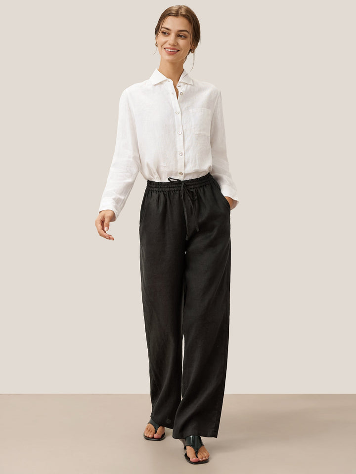 Margaret | Classic Linen Pants