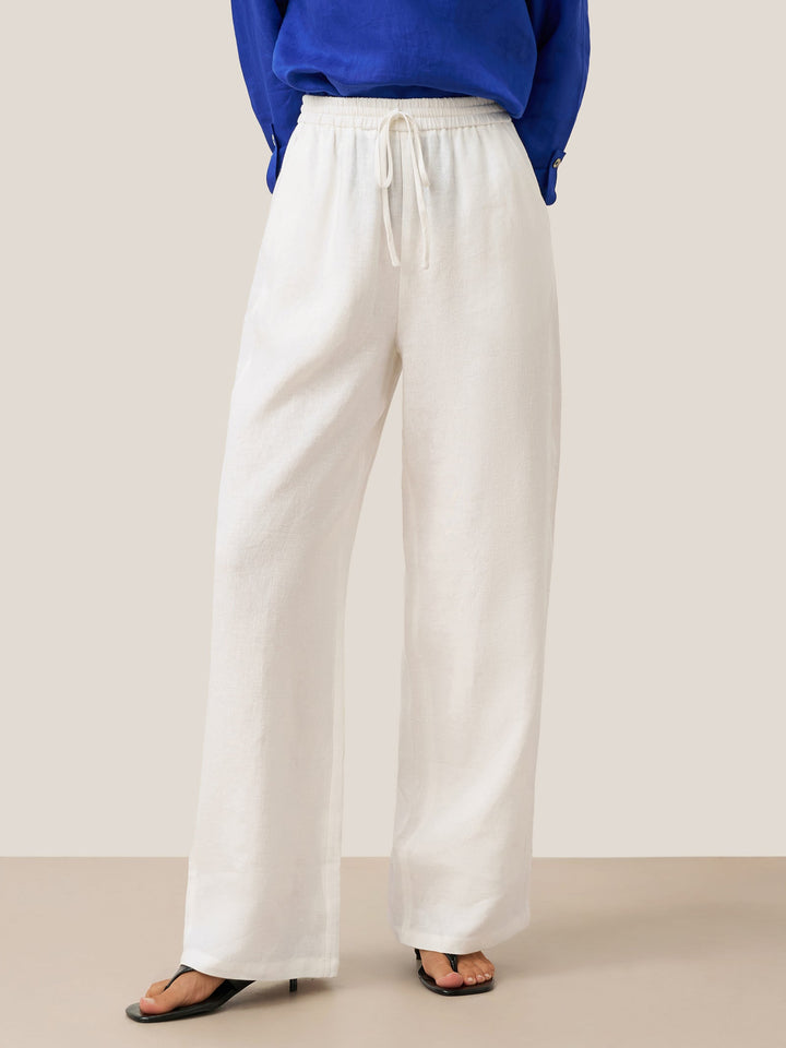 Margaret | Classic Linen Pants