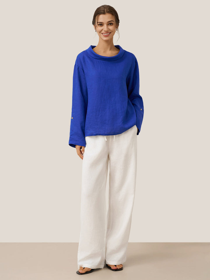 Margaret | Classic Linen Pants