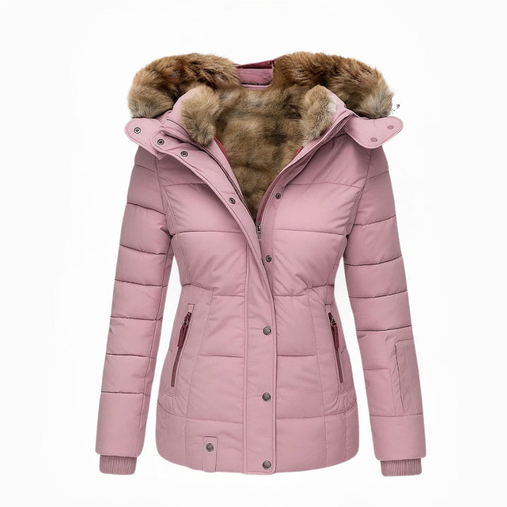 Anna – Luxe Winter Fur Hood Parka