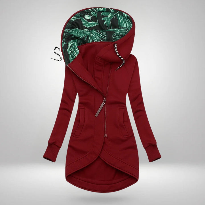 Anna - Asymmetrical Zip Hoodie