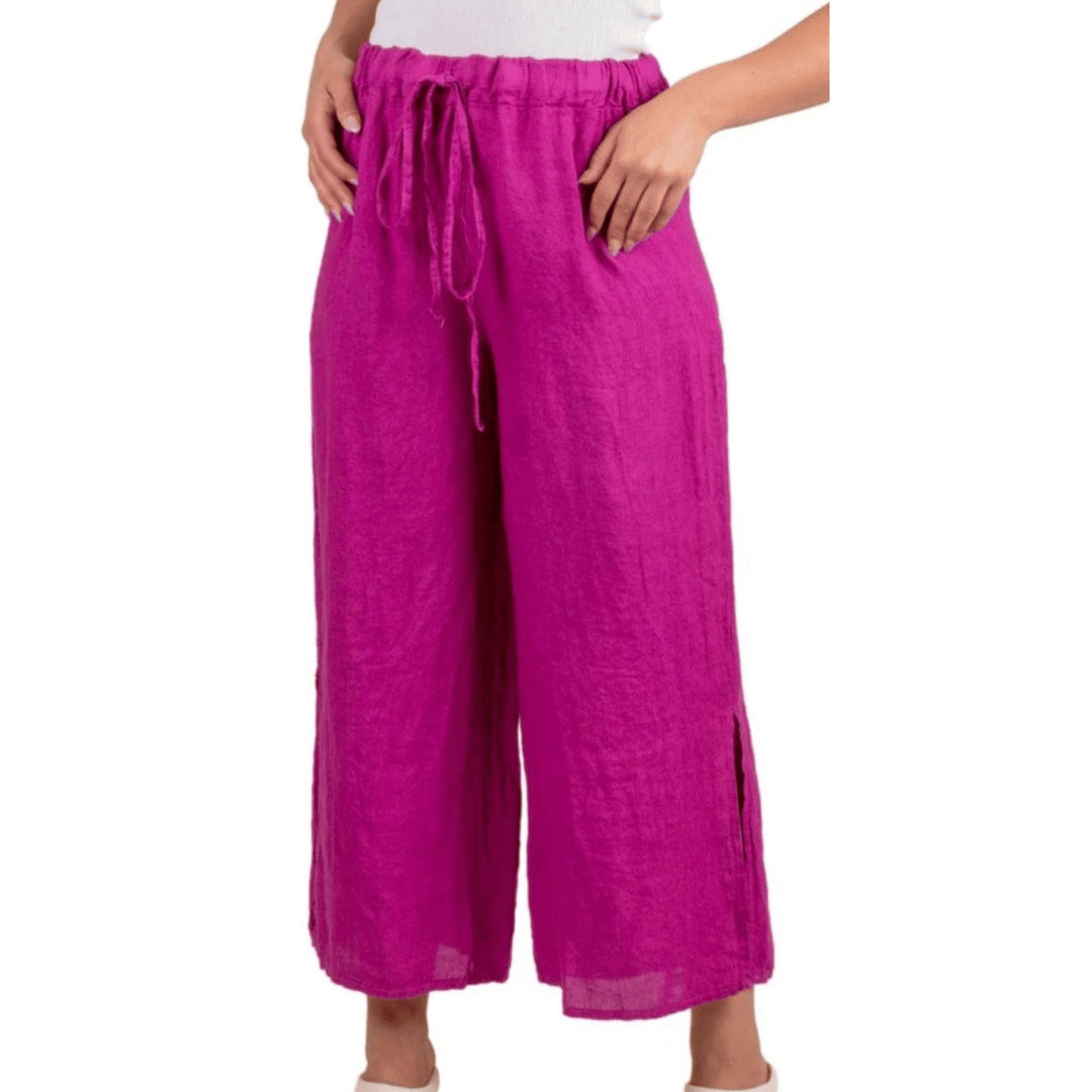 Flo | Linen Capri Pants - Our Best-Selling Summer Essential