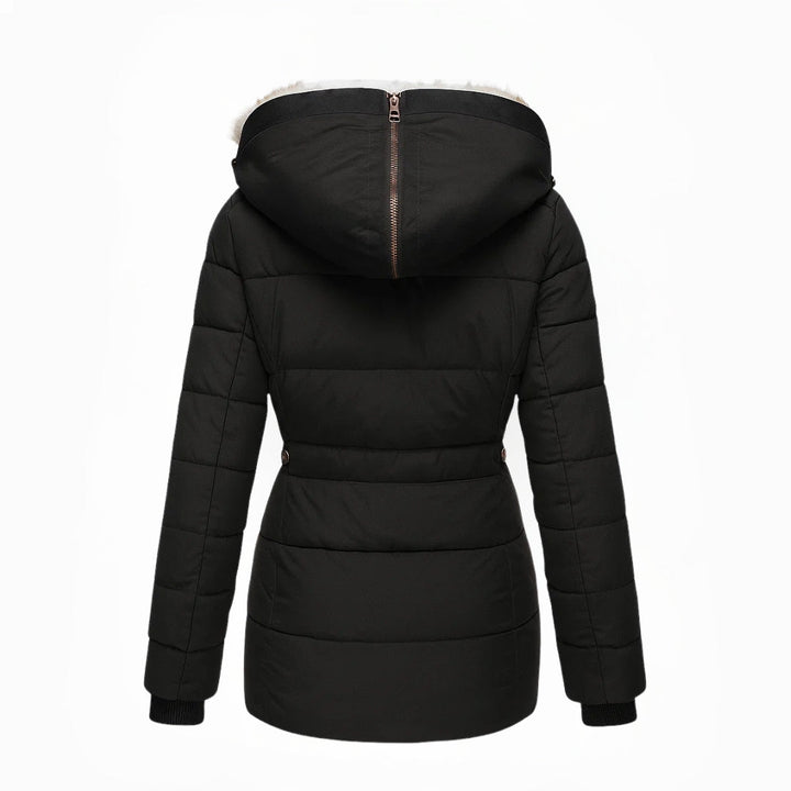 Anna – Luxe Winter Fur Hood Parka