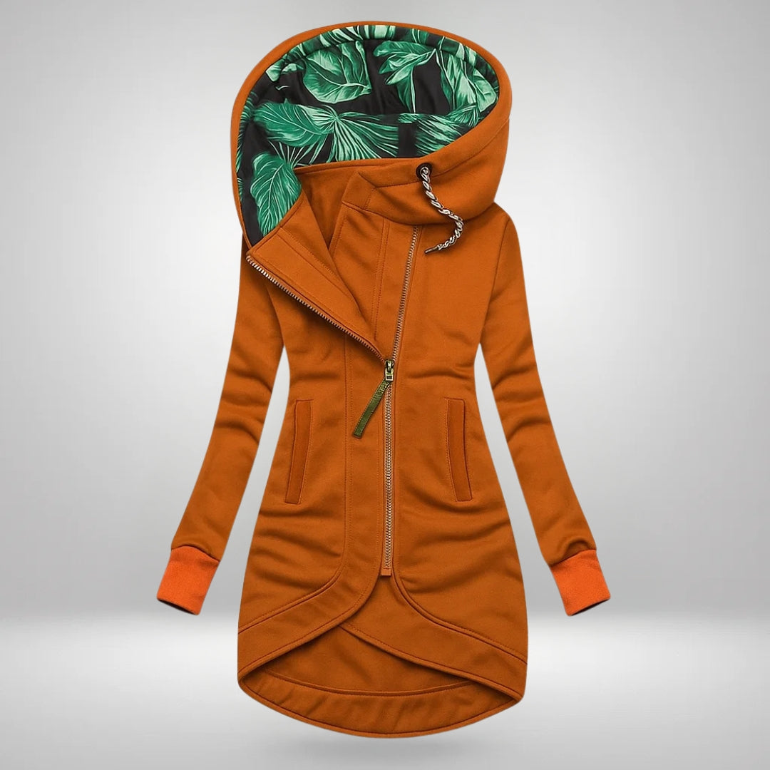 Anna - Asymmetrical Zip Hoodie