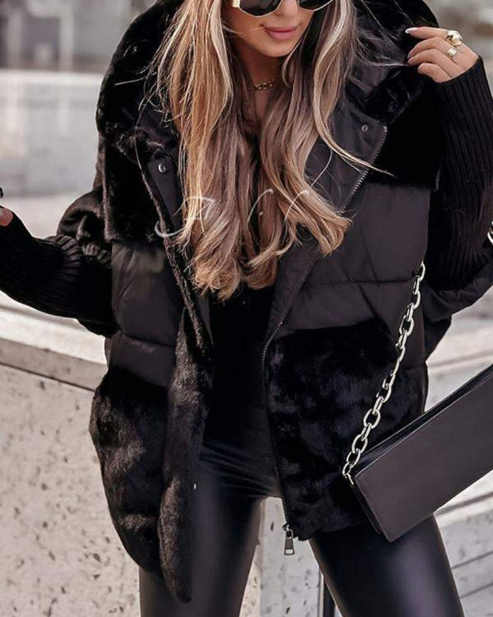 Raina - Luxe Cozy Winter Hooded Jacket