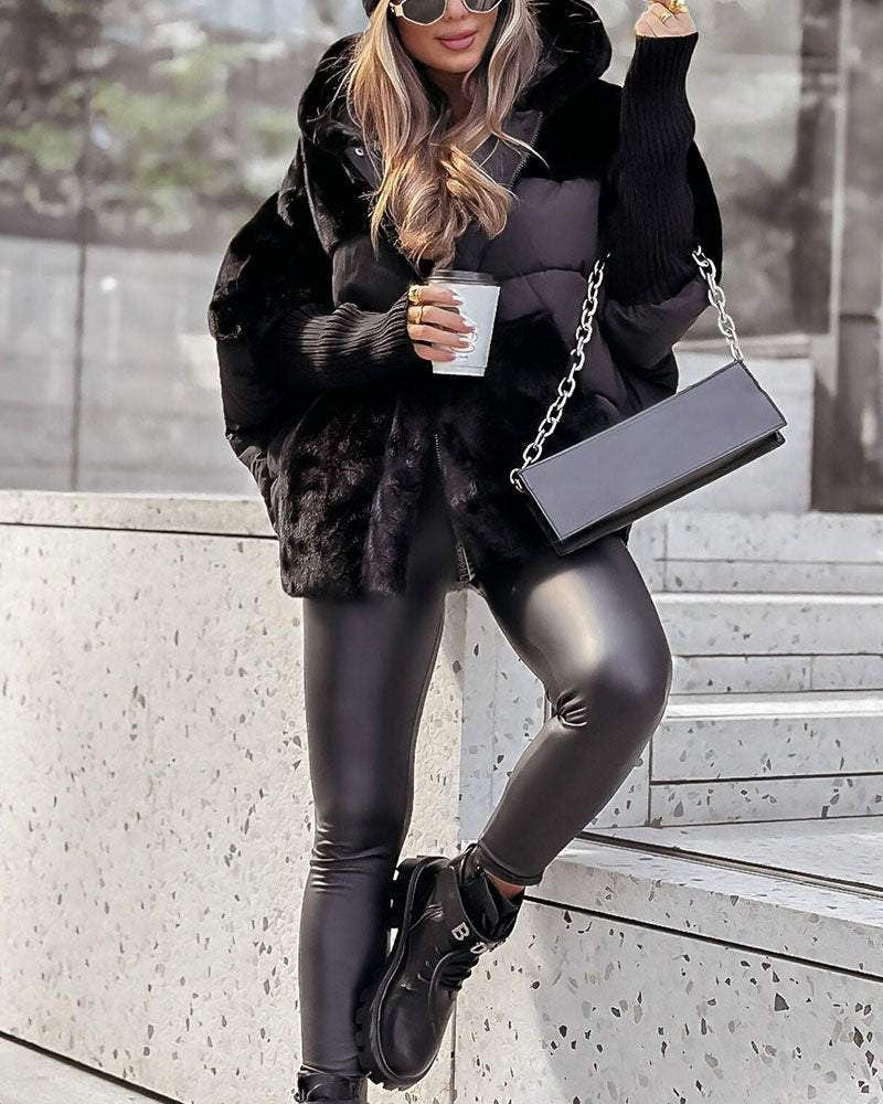 Raina - Luxe Cozy Winter Hooded Jacket