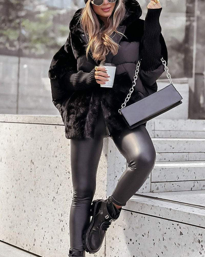 Raina - Luxe Cozy Winter Hooded Jacket