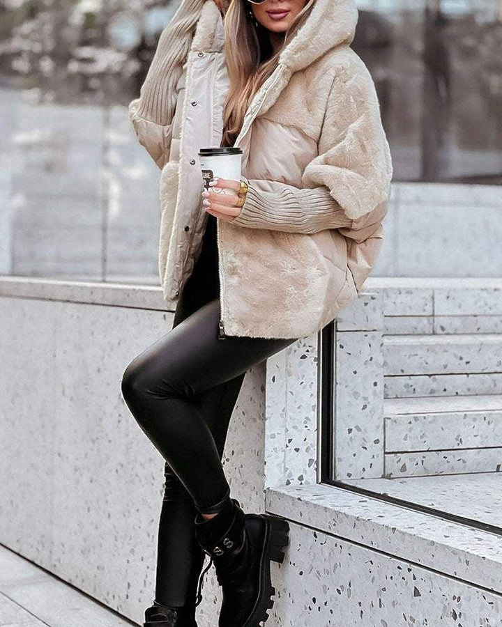 Raina - Luxe Cozy Winter Hooded Jacket