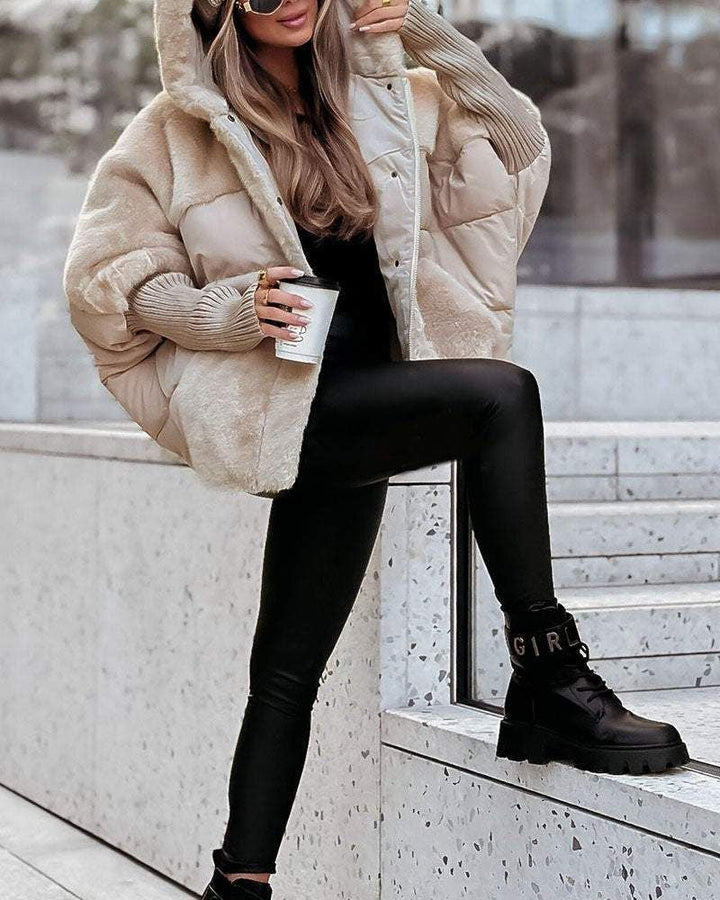 Raina - Luxe Cozy Winter Hooded Jacket
