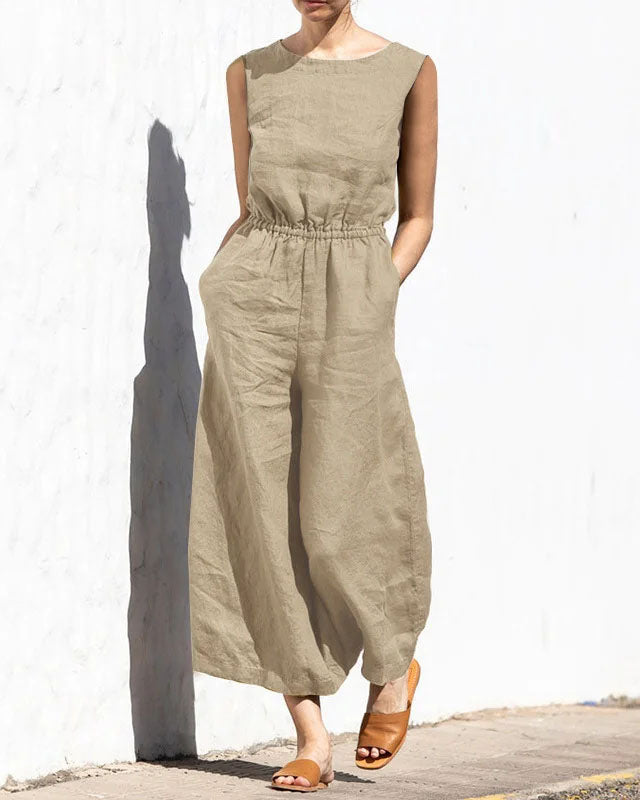 Cissy | Linen Look Jumpsuit