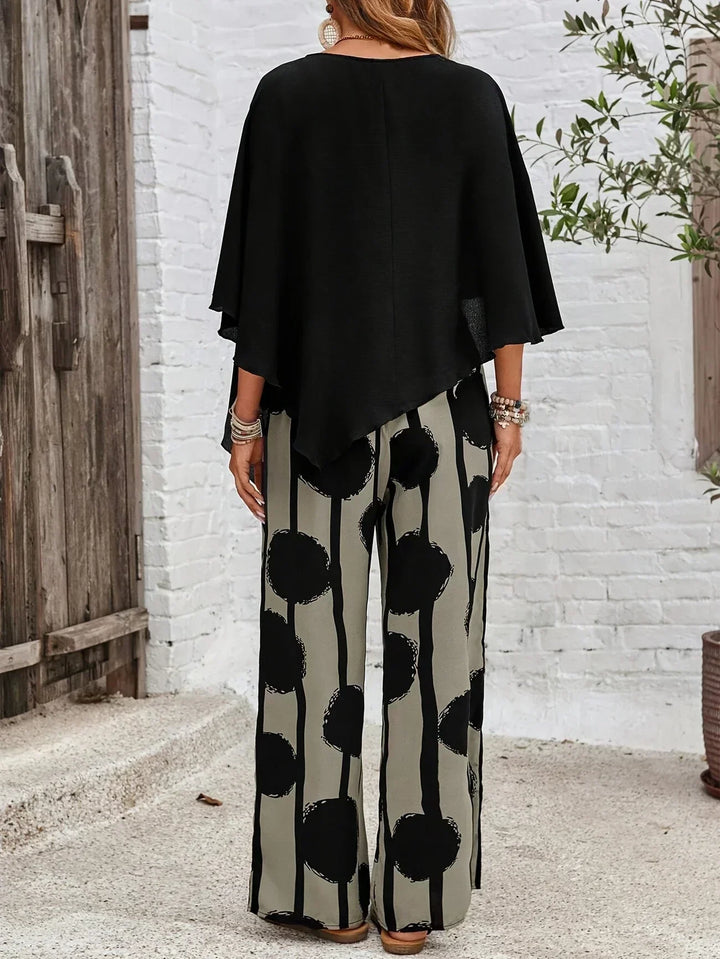 Grace | Comfortable Elastic Waist Two-Piece Set