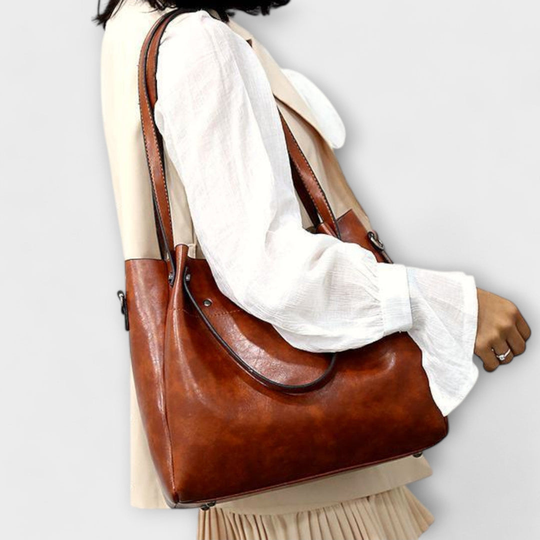 Olivia | 4-Piece Vintage Bag Set