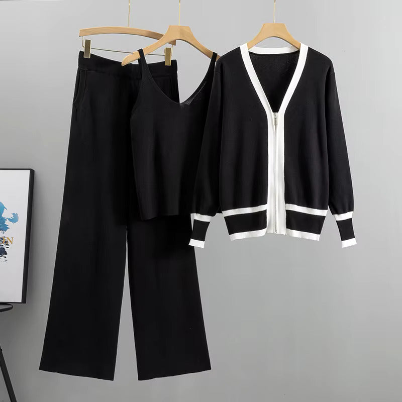 Elina | Elegant Knitted 3-piece Set - Relaxed elegance. No effort required.