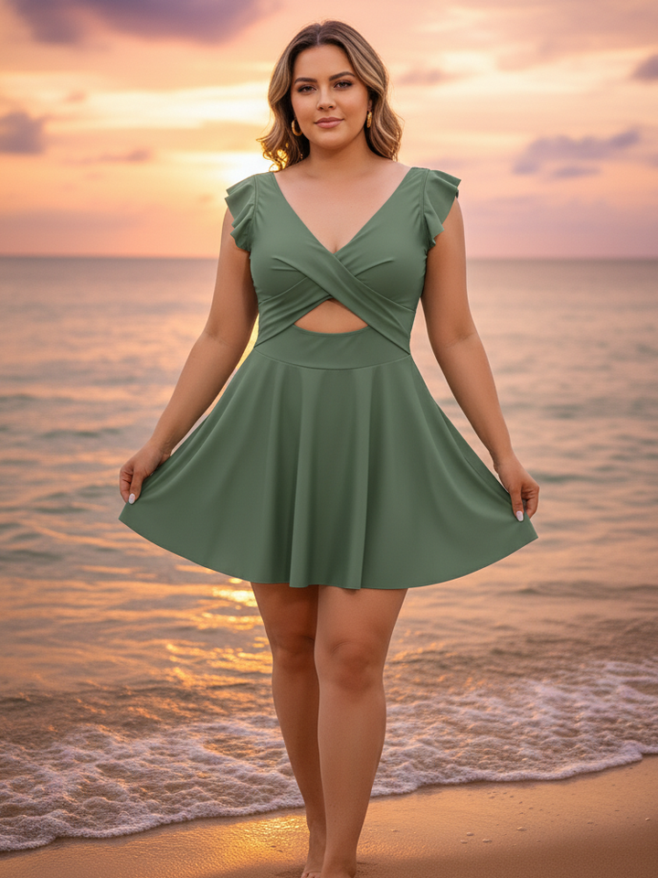 Patricia | Flattering One-Piece Swimdress