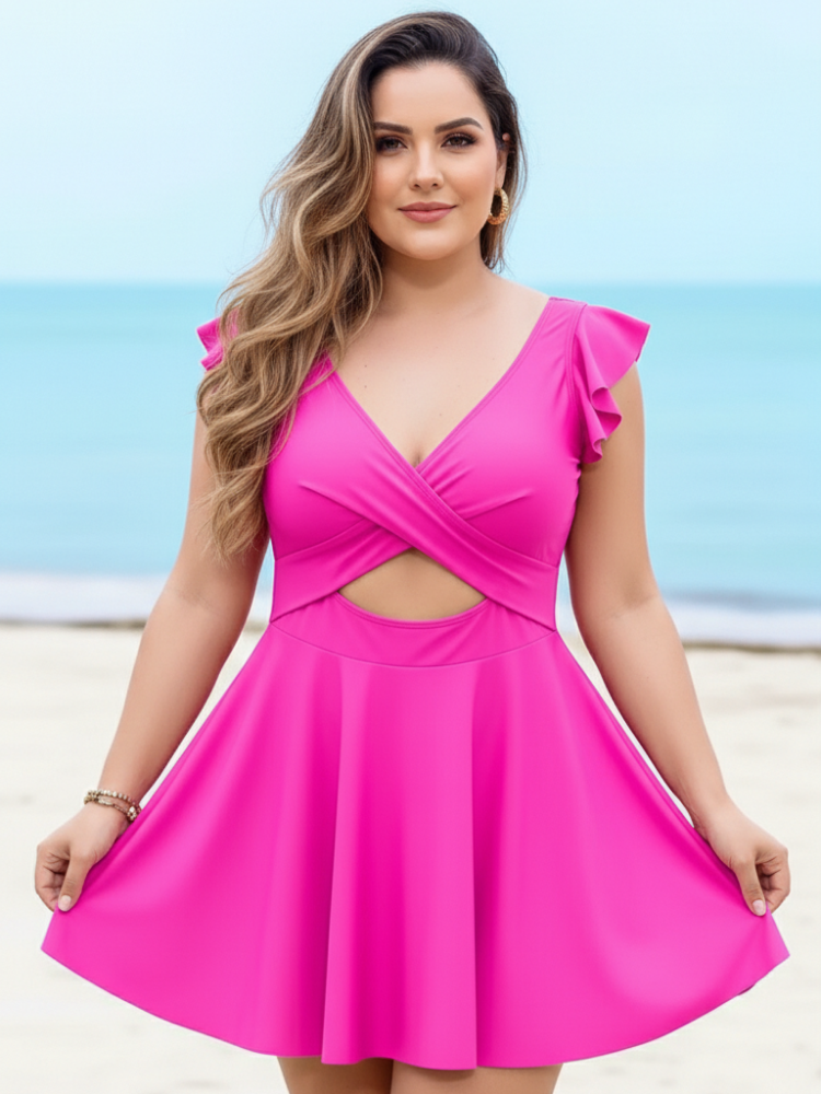 Patricia | Flattering One-Piece Swimdress