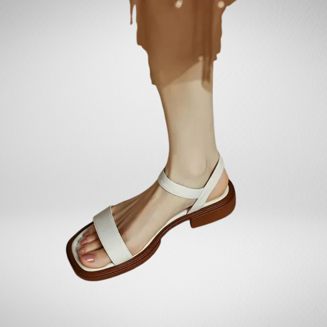 Evelyn | Sophisticated Flat Sandals