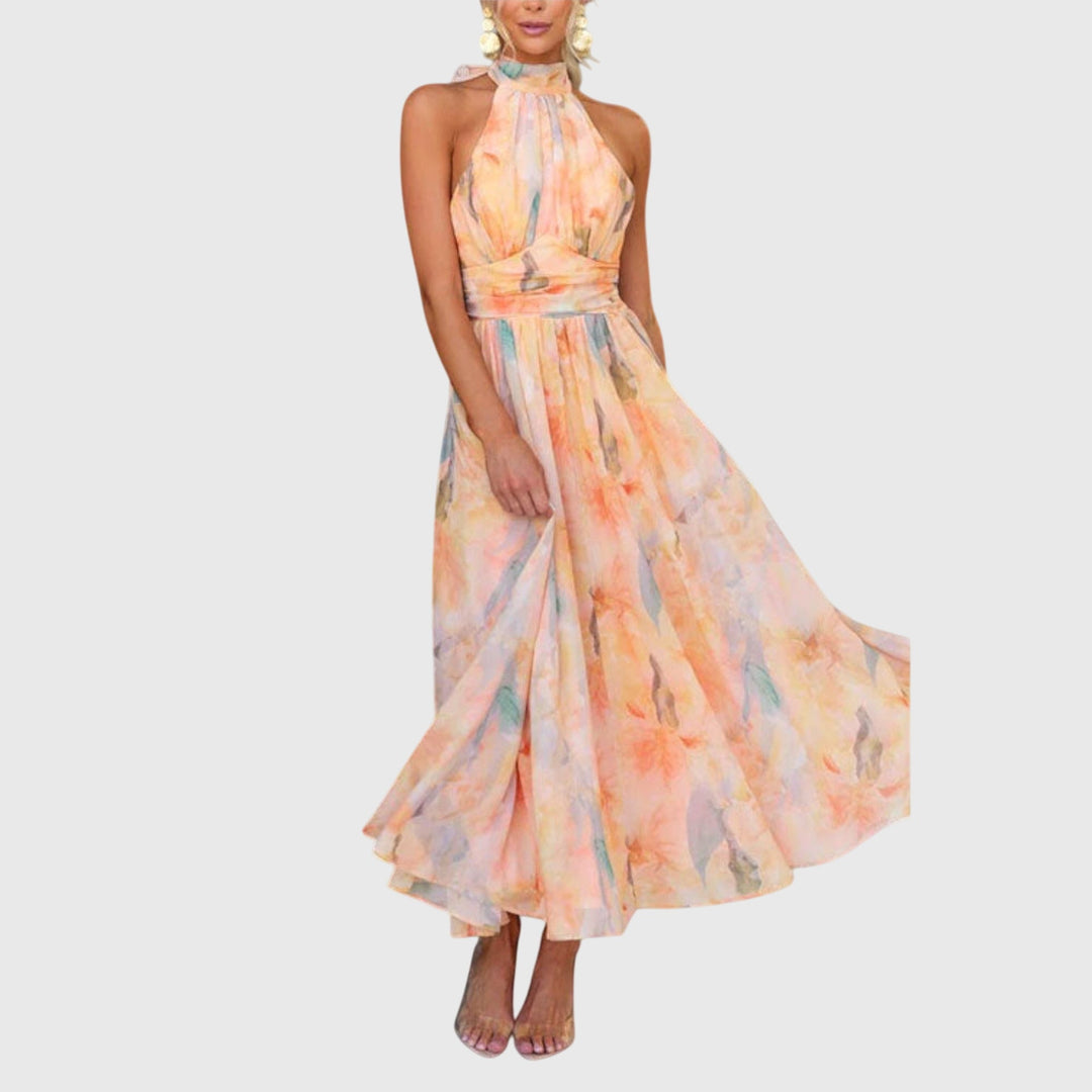 Annie | Halter Maxi Dress