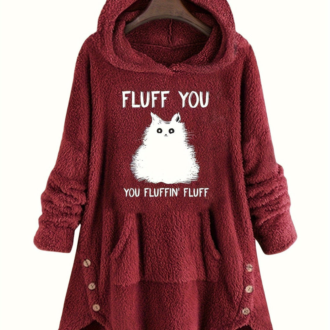 Missy – Playful Cozy Hooded Tunic