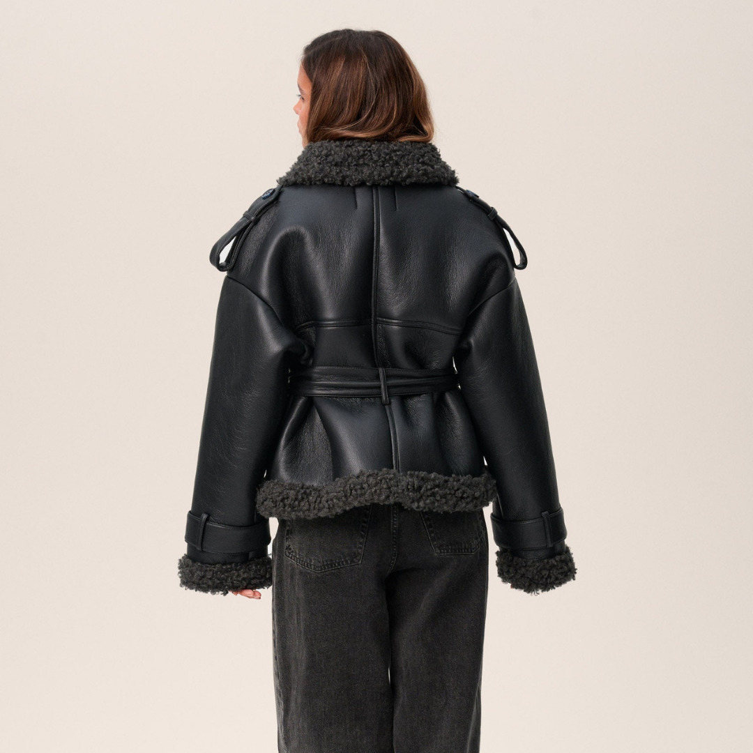 Elvira - Luxe Oversized Belted Winter Jacket