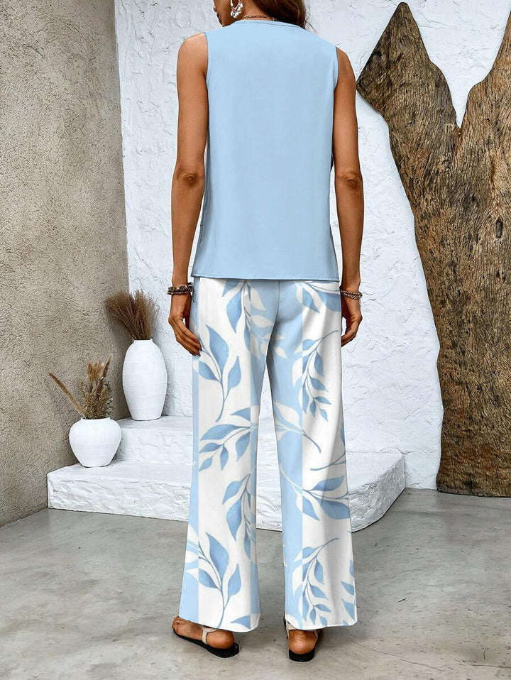 Nancy | Breathable Sleeveless Summer Set