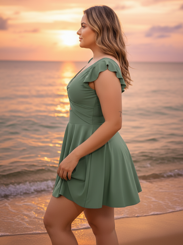 Patricia | Flattering One-Piece Swimdress