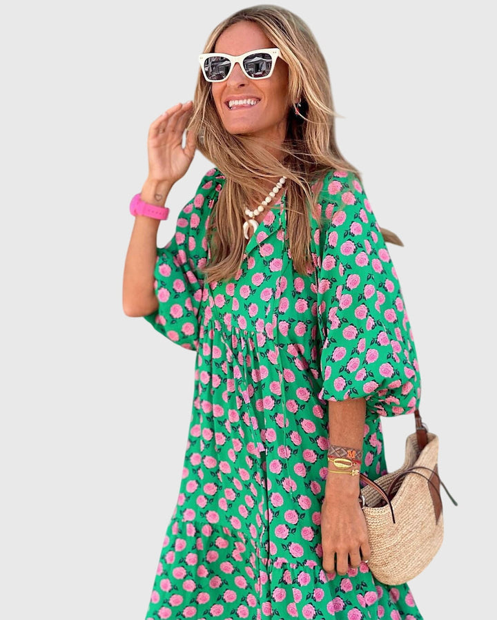 Annie | Boho Maxi Dress