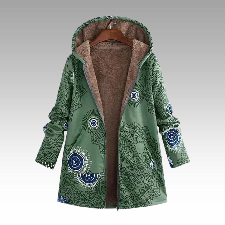 Cozeva - Boho Warm Hooded Coat