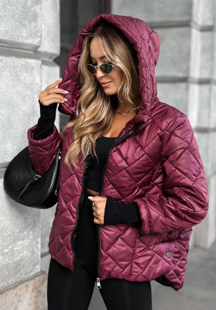 Nadia - Chic Quilted Hooded Puffer Jacket