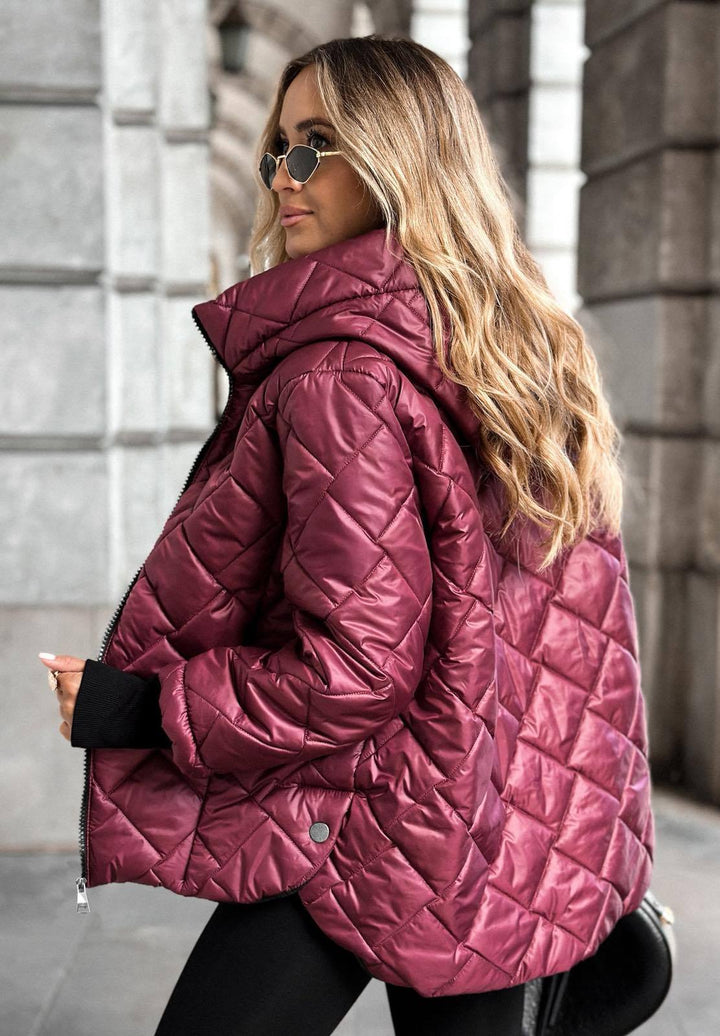 Nadia - Chic Quilted Hooded Puffer Jacket