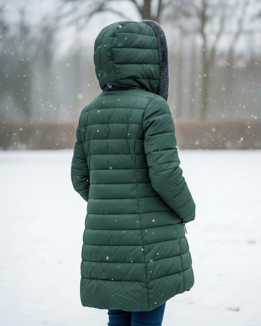 Clair - Double Fleece Hooded Winter Coat