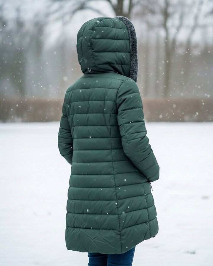 Clair - Double Fleece Hooded Winter Coat