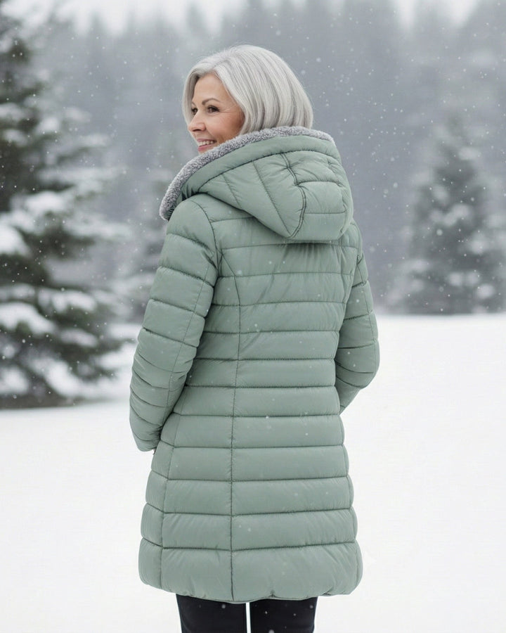 Clair - Double Fleece Hooded Winter Coat