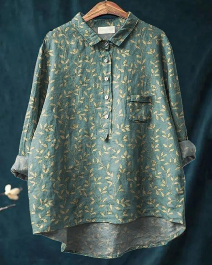 Jenny | Stylish Floral Button-Down Shirt