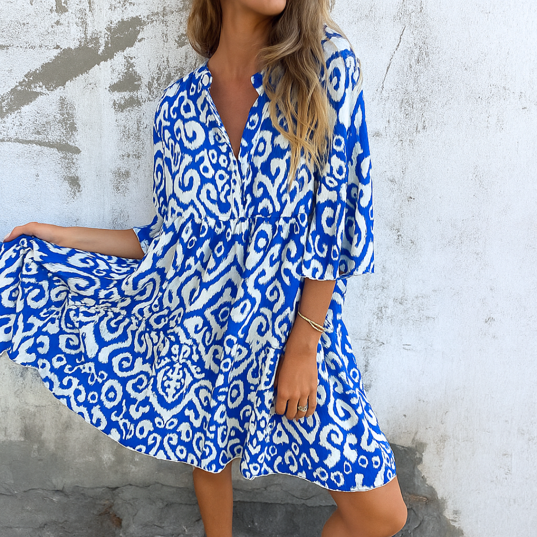 Emily™ | Elegant dress with V-neck
