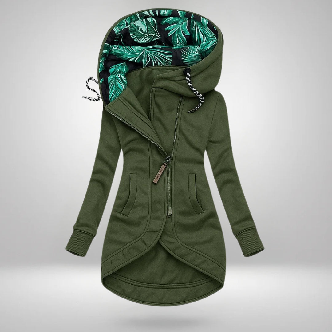 Anna - Asymmetrical Zip Hoodie