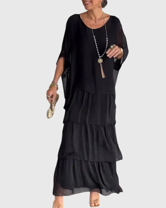 Annie | Long and Flowing Elegant Dress