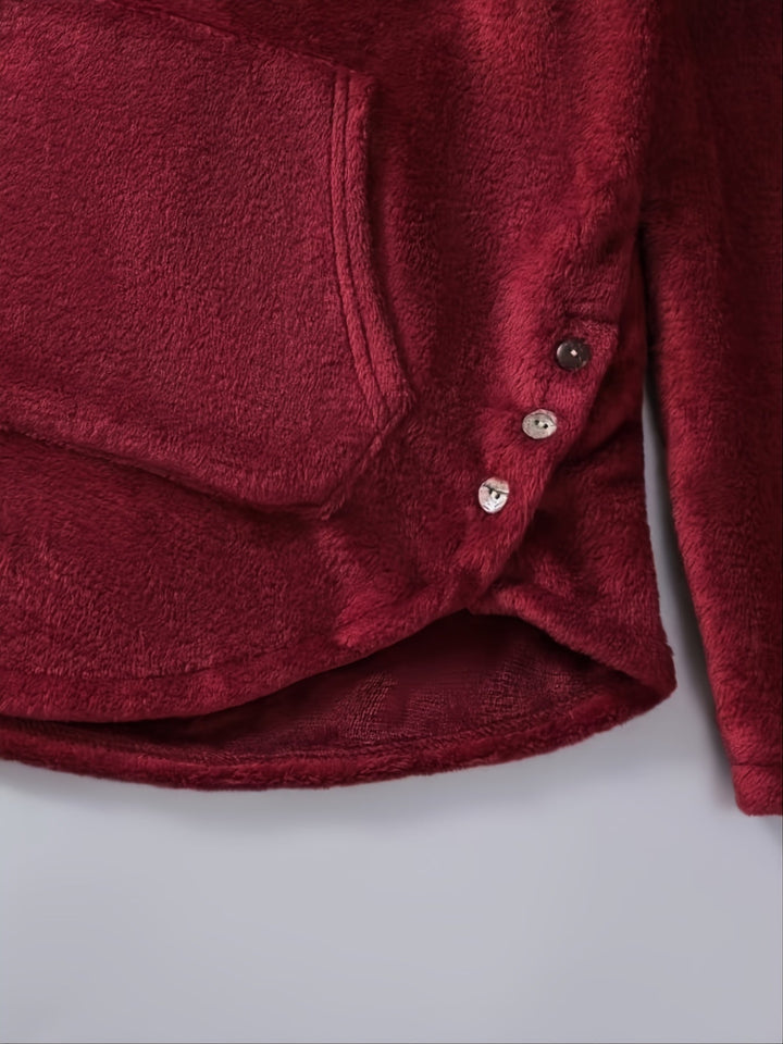 Missy – Playful Cozy Hooded Tunic