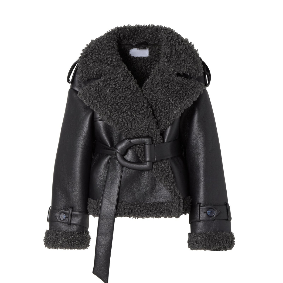 Elvira - Luxe Oversized Belted Winter Jacket
