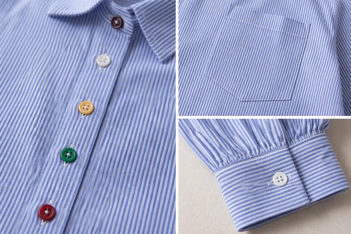 Clara | EasyCare Button Blouse