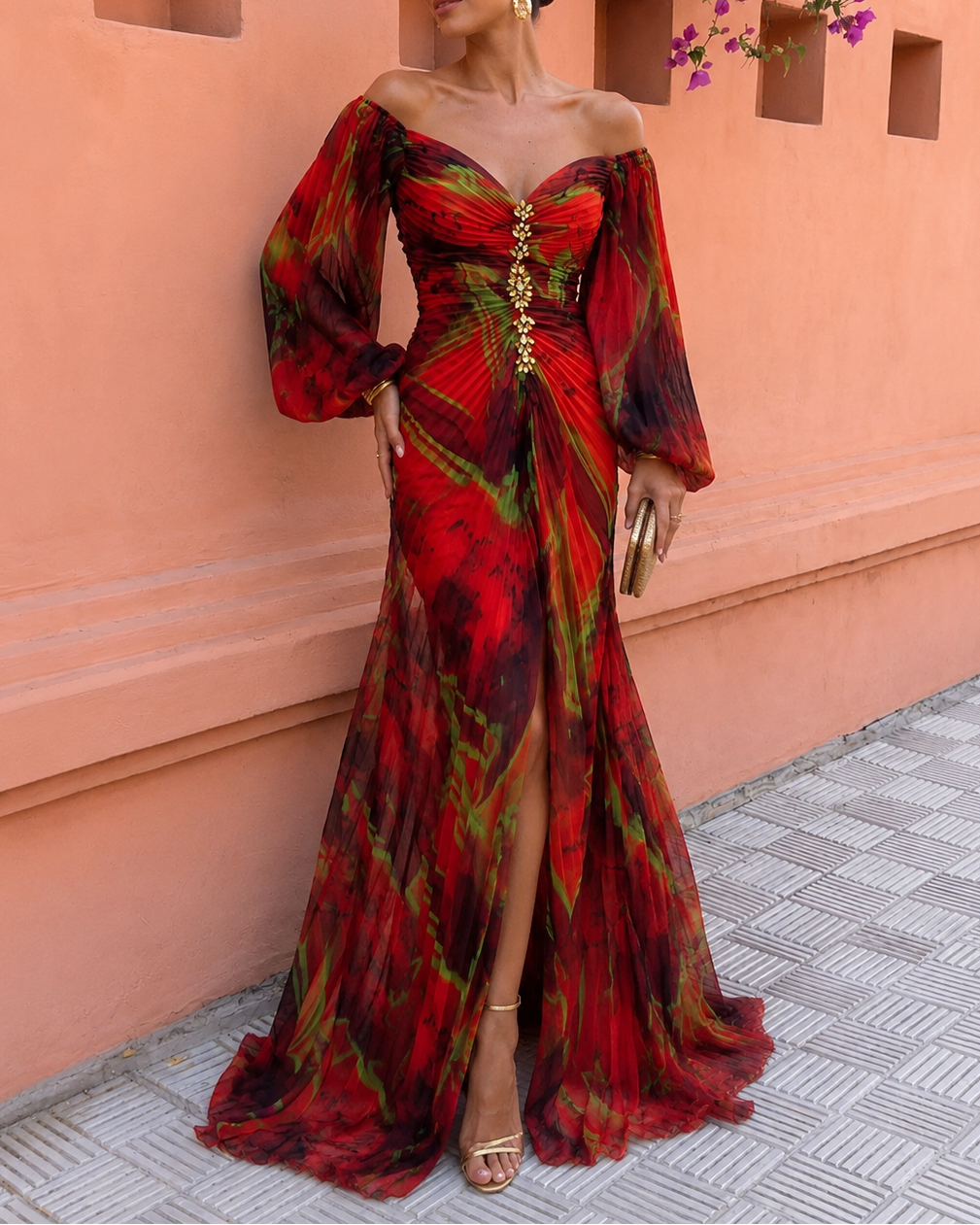GREGORIA | FLORAL MAXI DRESS