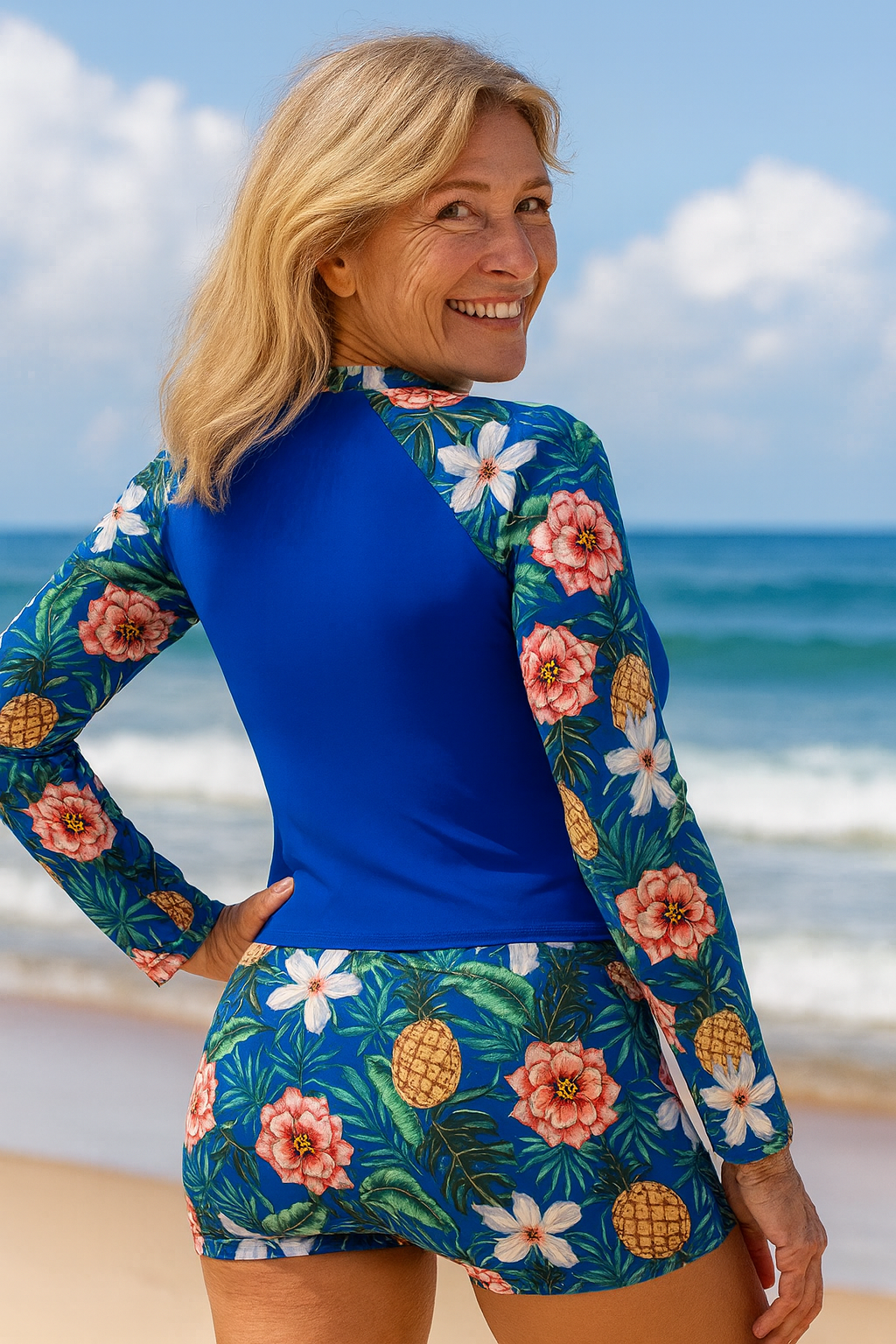 Grace | UV Protection Tankini Set – Sun-Safe Confidence, All-Day Comfort