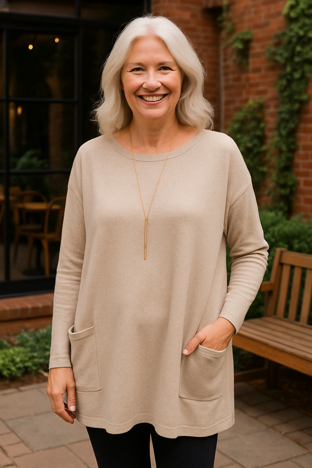 Isola | Everyday Tunic – Effortless Elegance with Practical Pockets