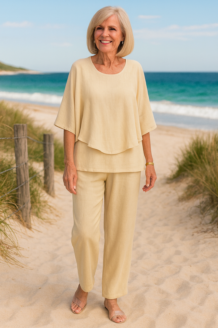 Rosalind | Sophisticated Two Piece Set Effortless Style Lasting Comfort