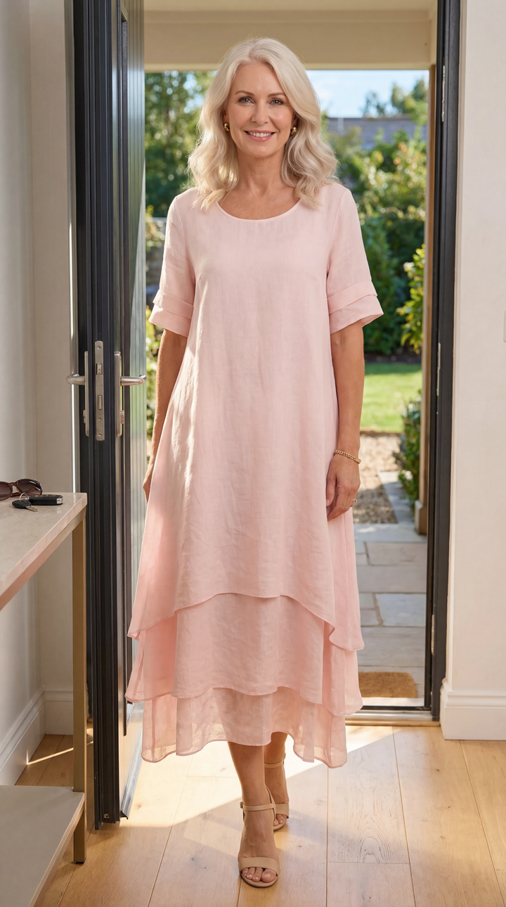 Nancy | Fluid Tiered Maxi Dress