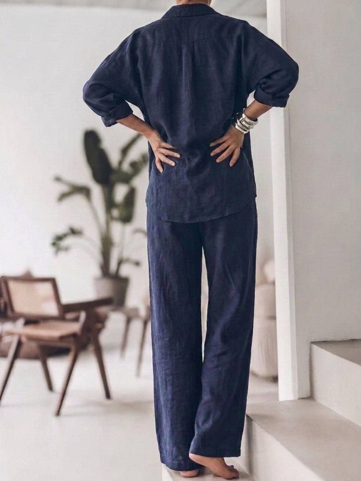 Harper™ | Pure Cotton Relaxed Set