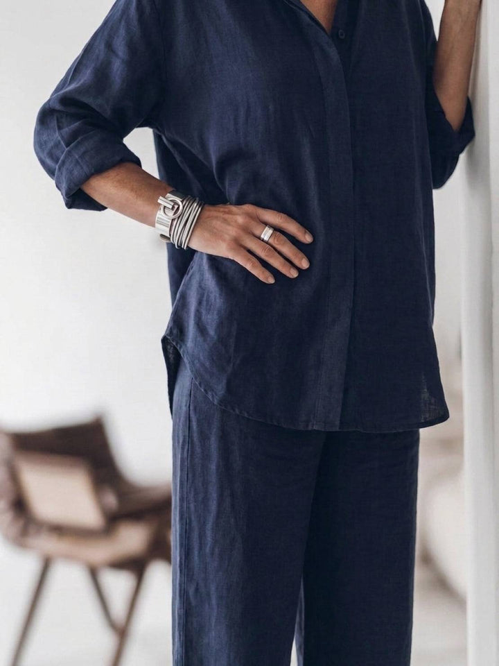 Harper™ | Pure Cotton Relaxed Set