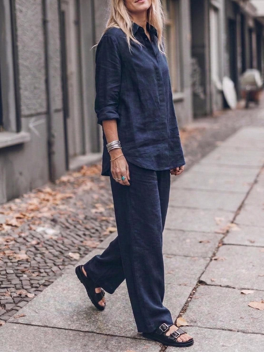 Harper™ | Pure Cotton Relaxed Set