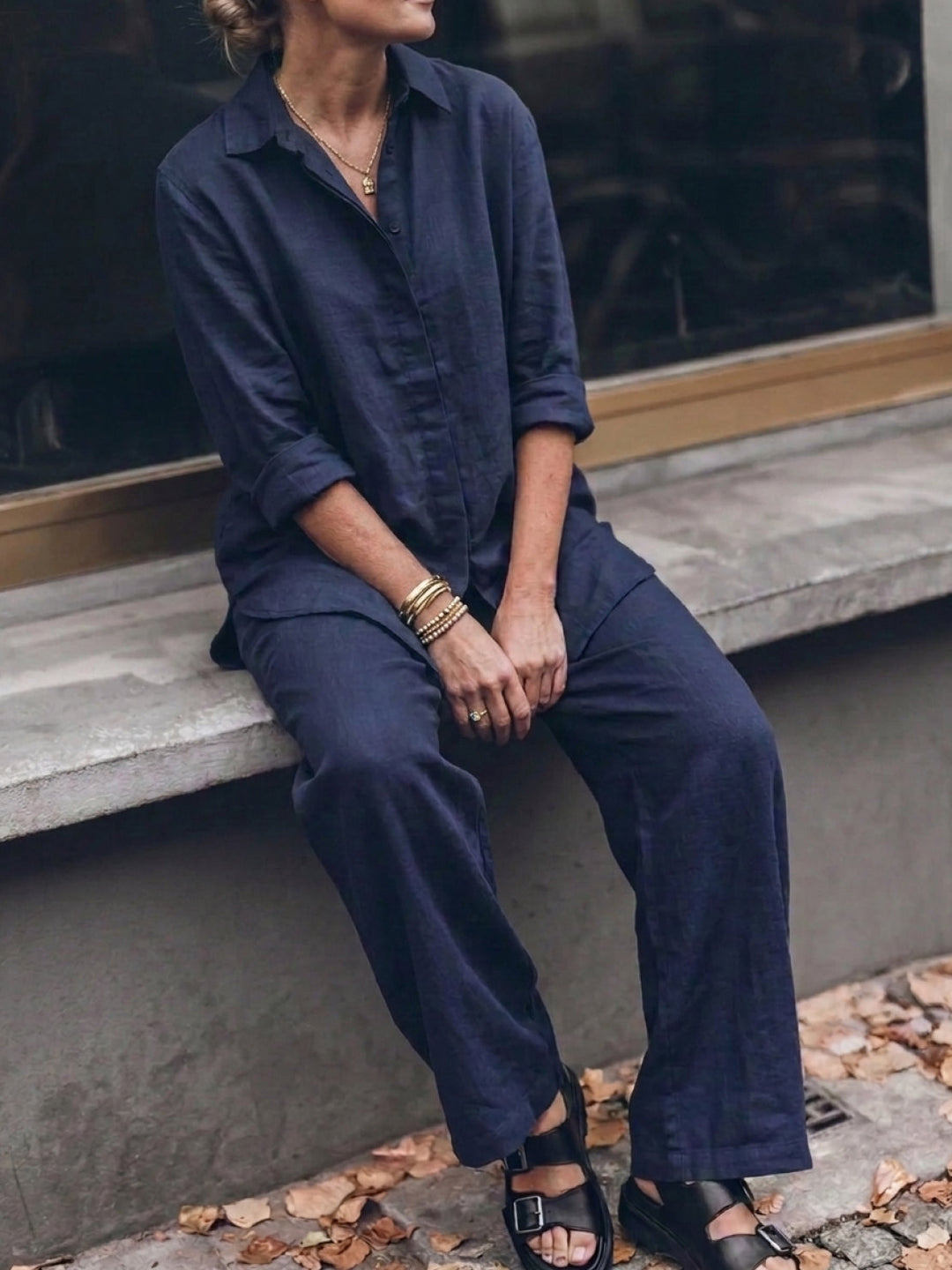 Harper™ | Pure Cotton Relaxed Set